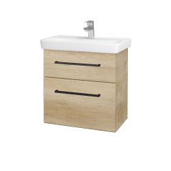 Dreja - Umývadlová skrinka GO SZZ2 60 - D15 Nebraska / Úchytka T06 / D15 Nebraska (204815H)