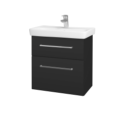 Dreja - Umývadlová skrinka GO SZZ2 60 - N03 Graphite / Úchytka T04 / N03 Graphite (204969E)