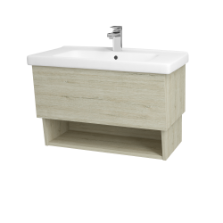 Dreja - Umývadlová skrinka INVENCE SZZO 80 (umývadlo Harmonia) - D05 Oregon / D05 Oregon (137885)