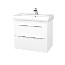 Dreja - Umývadlová skrinka PROJECT BENEFIT SZZ2 70 - N01 Biela lesk / Úchytka T05 / N01 Biela lesk (323325F)