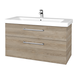 Dreja - Umývadlová skrinka Q MAX SZZ2 105 - D17 Colorado / Úchytka T03 / D17 Colorado (331757C)