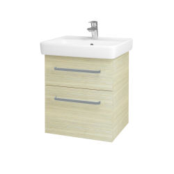 Dreja - Umývadlová skrinka Q MAX SZZ2 55 - D04 Dub / Úchytka T01 / D04 Dub (61282A)