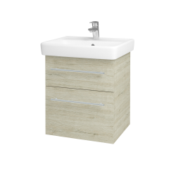 Dreja - Umývadlová skrinka Q MAX SZZ2 55 - D05 Oregon / Úchytka T02 / D05 Oregon (61305B)