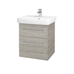 Dreja - Umývadlová skrinka Q MAX SZZ2 55 - D05 Oregon / Úchytka T03 / D05 Oregon (61305C)