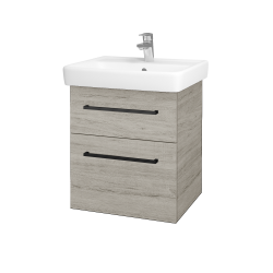 Dreja - Umývadlová skrinka Q MAX SZZ2 55 - D05 Oregon / Úchytka T06 / D05 Oregon (61305H)