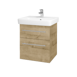 Dreja - Umývadlová skrinka Q MAX SZZ2 55 - D09 Arlington / Úchytka T02 / D09 Arlington (149000B)