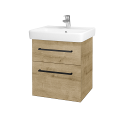 Dreja - Umývadlová skrinka Q MAX SZZ2 55 - D09 Arlington / Úchytka T06 / D09 Arlington (149000H)