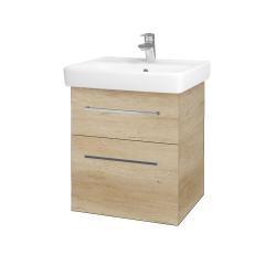 Dreja - Umývadlová skrinka Q MAX SZZ2 55 - D15 Nebraska / Úchytka T04 / D15 Nebraska (197971E)