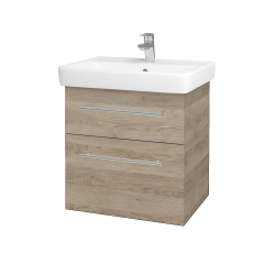 Dreja - Umývadlová skrinka Q MAX SZZ2 60 - D17 Colorado / Úchytka T02 / D17 Colorado (198336B)