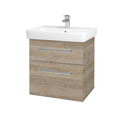 Dreja - Umývadlová skrinka Q MAX SZZ2 60 - D17 Colorado / Úchytka T03 / D17 Colorado (198336C)