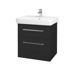 Dreja - Umývadlová skrinka Q MAX SZZ2 60 - N03 Graphite / Úchytka T04 / N03 Graphite (198268E)