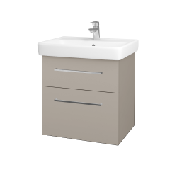 Dreja - Umývadlová skrinka Q MAX SZZ2 60 - N07 Stone / Úchytka T04 / N07 Stone (198282E)