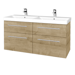 Dreja - Umývadlová skrinka Q MAX SZZ4 120 - D09 Arlington / Úchytka T02 / D09 Arlington (332211B)