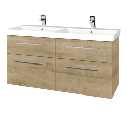 Dreja - Umývadlová skrinka Q MAX SZZ4 120 - D09 Arlington / Úchytka T04 / D09 Arlington (332211E)