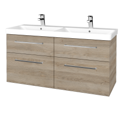 Dreja - Umývadlová skrinka Q MAX SZZ4 120 - D17 Colorado / Úchytka T04 / D17 Colorado (332259E)