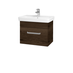 Dreja - Umývadlová skrinka SOLO SZZ 55 - D21 Tobacco / Úchytka T01 / D21 Tobacco (278977A)