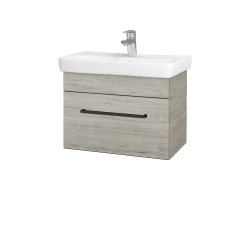 Dreja - Umývadlová skrinka SOLO SZZ 60 - D25 Teak / Úchytka T06 / D25 Teak (457037H)