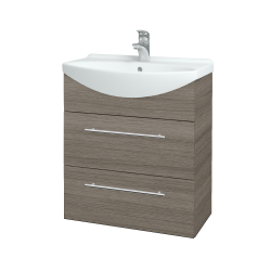 Dreja - Umývadlová skrinka TAKE IT SZZ2 65 - D03 Cafe / Úchytka T02 / D03 Cafe (133771B)