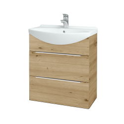 Dreja - Umývadlová skrinka TAKE IT SZZ2 65 - D22 Karamel / Úchytka T05 / D22 Karamel (457686F)