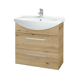 Dreja - Umývadlová skrinka TAKE IT SZZ2 75 - D22 Karamel / Úchytka T01 / D22 Karamel (457723A)