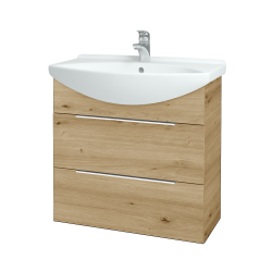 Dreja - Umývadlová skrinka TAKE IT SZZ2 75 - D22 Karamel / Úchytka T05 / D22 Karamel (457723F)