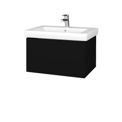 Dreja - Umývadlová skrinka VARIANTE SZZ 65 pro umyvadlo Subway 2.0 - M17 Čierna mat / M17 Čierna mat (442422)