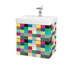 Dreja - Umývadlová skrinka VARIANTE SZZ2 60 pre úmyvadlo Laufen Pro S - IND Individual / IND Individual (162948)