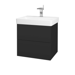 Dreja - Umývadlová skrinka VARIANTE SZZ2 60 pre úmyvadlo Laufen Pro S - N03 Graphite / N03 Graphite (194710)