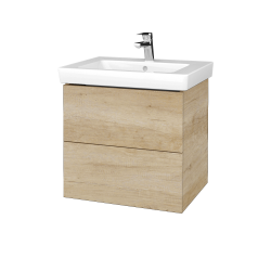 Dreja - Umývadlová skrinka VARIANTE SZZ2 60 pre umývadlo Subway 2.0 - D15 Nebraska / D15 Nebraska (272821)