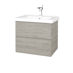 Dreja - Umývadlová skrinka VARIANTE SZZ2 65 (umývadlo Harmonia) - D05 Oregon / D05 Oregon (191245)