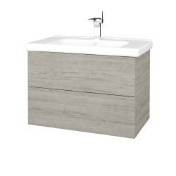 Dreja - Umývadlová skrinka VARIANTE SZZ2 80 (umývadlo Harmonia) - D05 Oregon / D05 Oregon (192143)