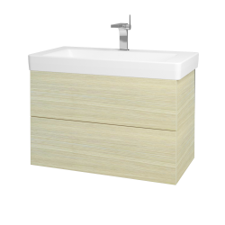 Dreja - Umývadlová skrinka VARIANTE SZZ2 85 pre úmyvadlo Laufen Pro S - D04 Dub / D04 Dub (163990)