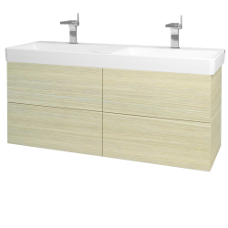 Dreja - Umývadlová skrinka VARIANTE SZZ4 130 pre úmyvadlo Laufen Pro S - D04 Dub / D04 Dub (165109)