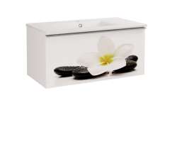 Dreja - Výpredaj 354 - Umývadlová skrinka IMAGE SZZ 90 Orchidea + umývadlo Slim 90 (72905ZB00002863)