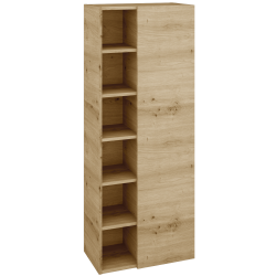 Dreja - Vysoka kúpeľňova skriňa DOS SVDO6 60 - D22 Karamel / D22 Karamel / Pravé (519599P)