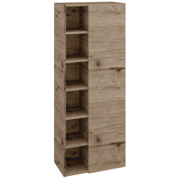 Dreja - Vysoka kúpeľňova skriňa DOS SVDO6 60 - D23 Herkules / D23 Herkules / Pravé (519605P)