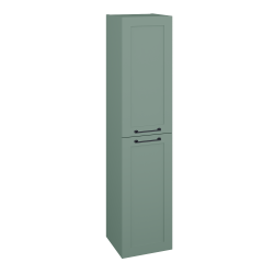 Dreja - Vysoká kúpeľňova skrinka PORTO SVD2 35 - L18 Mint vysoký lesk / Úchytka T37 / L18 Mint vysoký lesk / Pravé (561666OP)