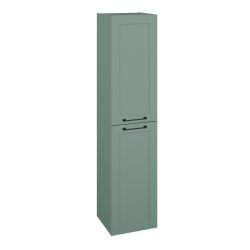 Dreja - Vysoká kúpeľňová skrinka s košom na bielizeň PORTO SVD2K 35 - M18 Mint mat / Úchytka T37 / M18 Mint mat / Pravé (560324OP)