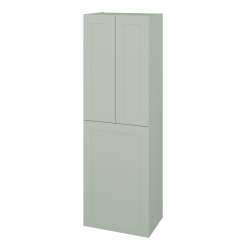 Dreja - Vysoká kúpeľňová skrinka s košom na bielizeň PORTO SVD3K 50 - M20 Mint grey mat / Úchytka T00 / M20 Mint grey mat (559229X)