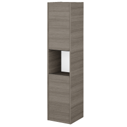 Dreja - Vysoká skriňa BONO SVD2O 35 - D03 Cafe / Úchytka T33 - čierna mat / D03 Cafe / Levé (204334JL)