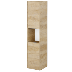 Dreja - Vysoká skriňa BONO SVD2O 35 - D15 Nebraska / Úchytka T34 - nerez / D15 Nebraska / Levé (204358K)