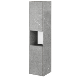 Dreja - Vysoká skriňa BONO SVD2O 35 - D20 Galaxy / Úchytka T34 - nerez / D20 Galaxy / Levé (351342KL)