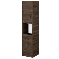 Dreja - Vysoká skriňa BONO SVD2O 35 - D25 Teak / Úchytka T34 - nerez / D25 Teak / Levé (449728KL)