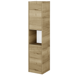 Dreja - Vysoká skriňa BONO SVD2O 35 - D26 Ontario / Úchytka T33 - čierna mat / D26 Ontario / Levé (449711J)