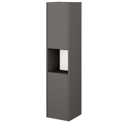 Dreja - Vysoká skriňa BONO SVD2O 35 - N06 Lava / Úchytka T33 - čierna mat / N06 Lava / Levé (351519JL)