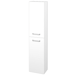 Dreja - Vysoká skriňa DOOR SV1D2 35 - M01 Biela mat / Úchytka T01 / M01 Biela mat / Levé (205201A)