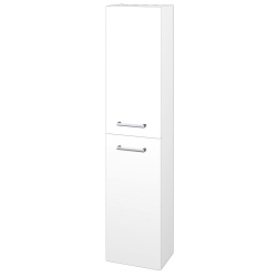 Dreja - Vysoká skriňa DOOR SV1D2 35 - M01 Biela mat / Úchytka T03 / M01 Biela mat / Levé (205201C)