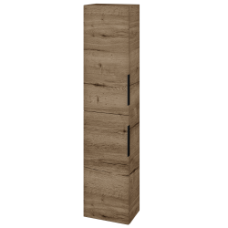 Dreja - Vysoká skriňa DOS SV1D2 35 - D21 Tobacco / Úchytka T07 / D21 Tobacco / Levé (279974I)