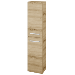 Dreja - Vysoká skriňa DOS SV1D2 35 - D22 Karamel / Úchytka T01 / D22 Karamel / Levé (460648A)
