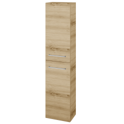 Dreja - Vysoká skriňa DOS SV1D2 35 - D22 Karamel / Úchytka T04 / D22 Karamel / Levé (460648E)
